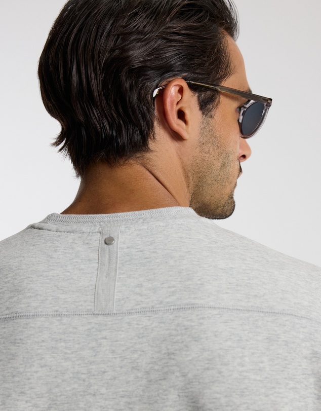 Calibre - Relaxed Double Knit T-shirt Grey Marl