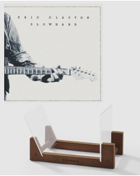 Universal Music - Eric Clapton Slowhand 35th Anniversary - Vinyl Album & Crosley Record Storage Display Stand