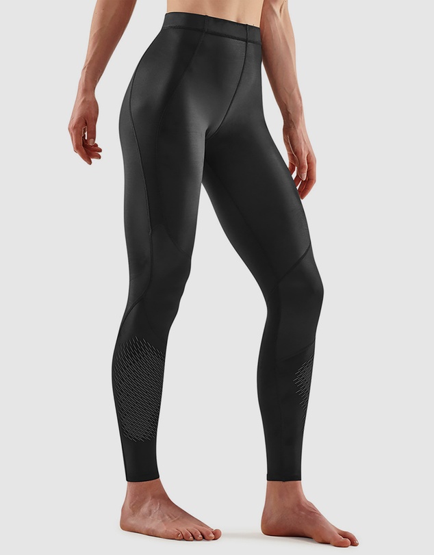 SKINS - SKINS Compression Women's Series-3 Clothing 400 Long Tight Black Star