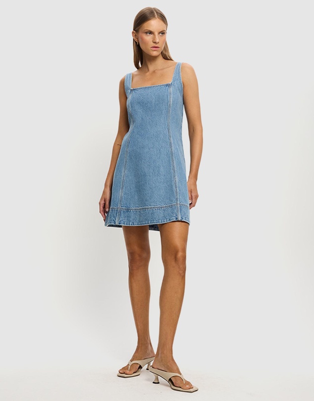 KIVARI - Oriana Denim Dress