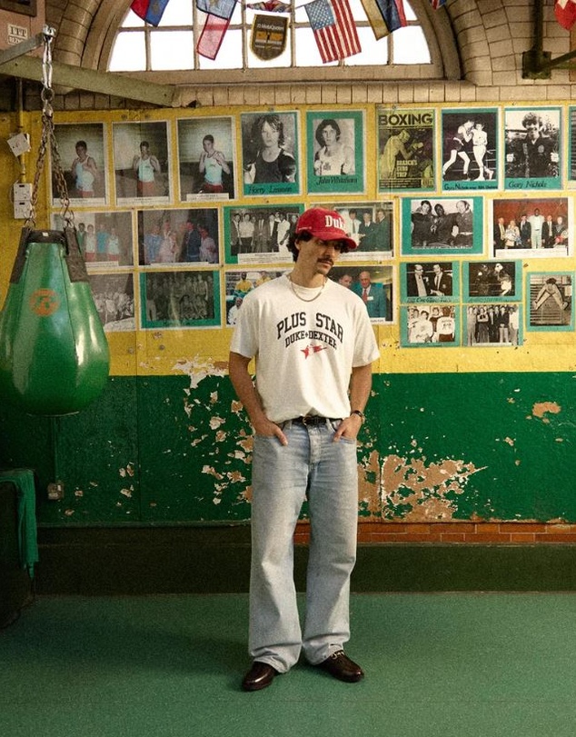 Duke + Dexter - Plus Vintage White T-Shirt