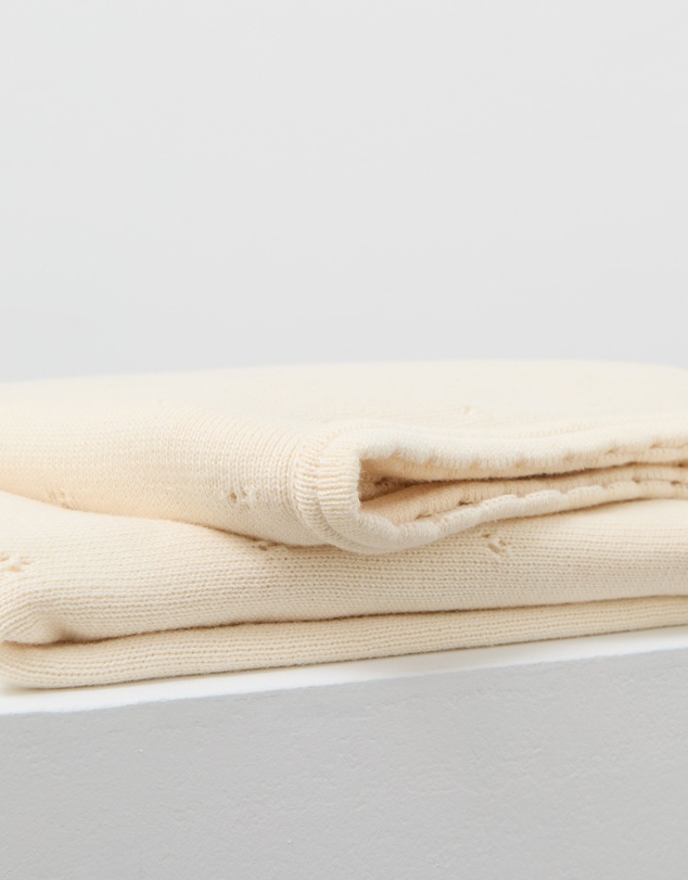 Phile - Organic Cotton Pointelle Blanket