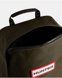 Hunter - Nylon Large Backpack - Dark Olive