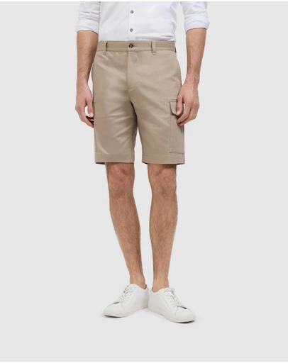 Politix - Bowie Lyocell Blend Cargo Short