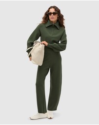 Seed Heritage - Double Knit Crop Zip Through