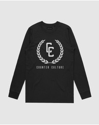 Counter Culture - Garland Logo Long Sleeve - Youth