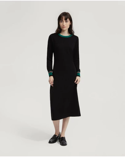 Oxford - Bridgette Contrast Trim Knit Dress