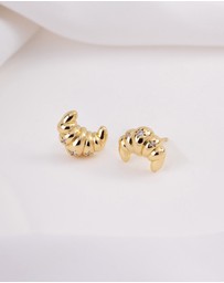 Wanderlust + Co - Croissant Stud Earrings