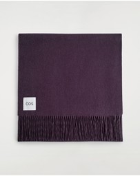 COS - Fringed Wool Scarf