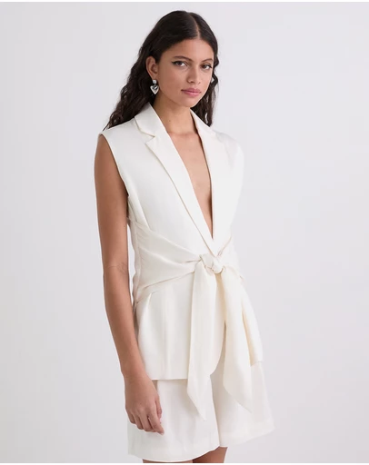 Karl Lagerfeld - Fluid Wrap Gilet