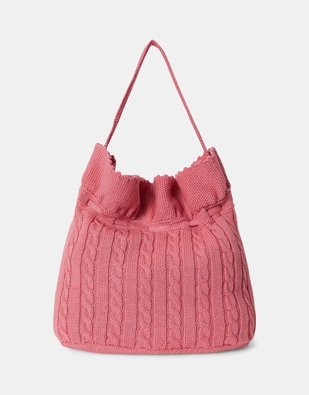 Polo Ralph Lauren - Mini-Cable Drawstring Bucket Bag