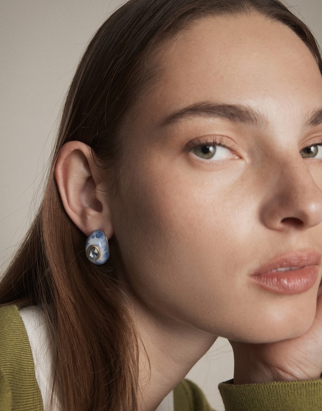MIMCO - Destined Resin Hoop Necklace