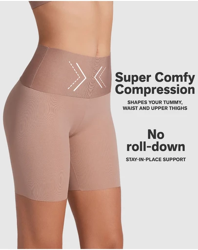 Leonisa - PowerStay Non-Slip Seamless Shapewear & Anti-Chafe Short