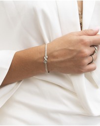 Mestige - Infinity Sky Bracelet - Silver Plated