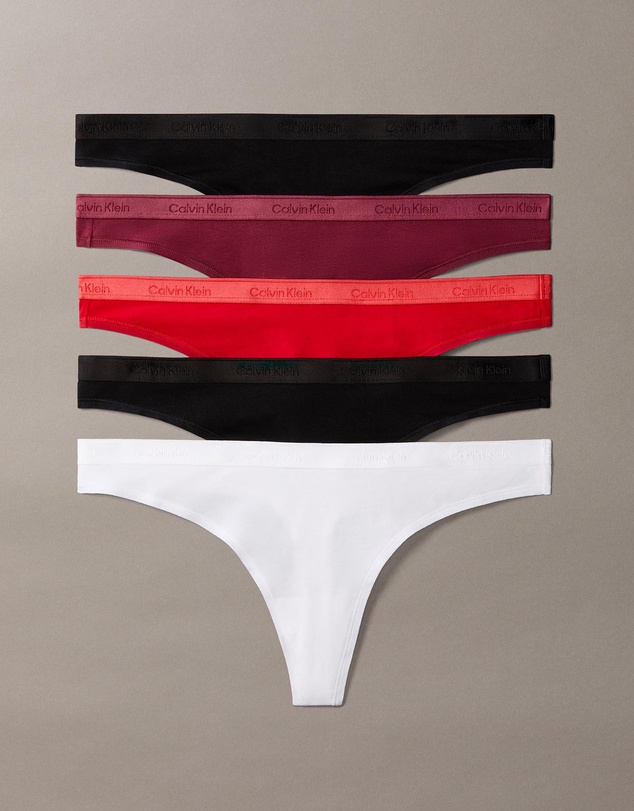 Calvin Klein - 5-Pack Icon Logo Thong