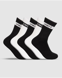 UNIT - Bamboo Socks 5 Pack -  Wander Hi-Lux