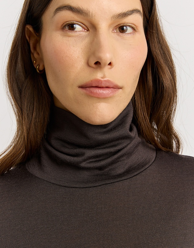 Toorallie - Turtle Neck Merino Tee