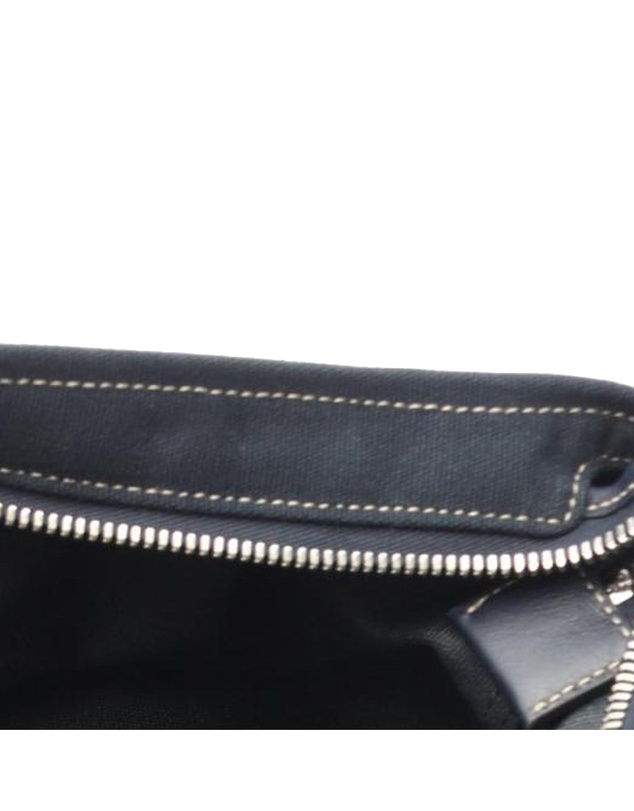 Pre-Loved by Azura Reborn - Pre-Loved Canvas Crest-Print Sherry Line Tote