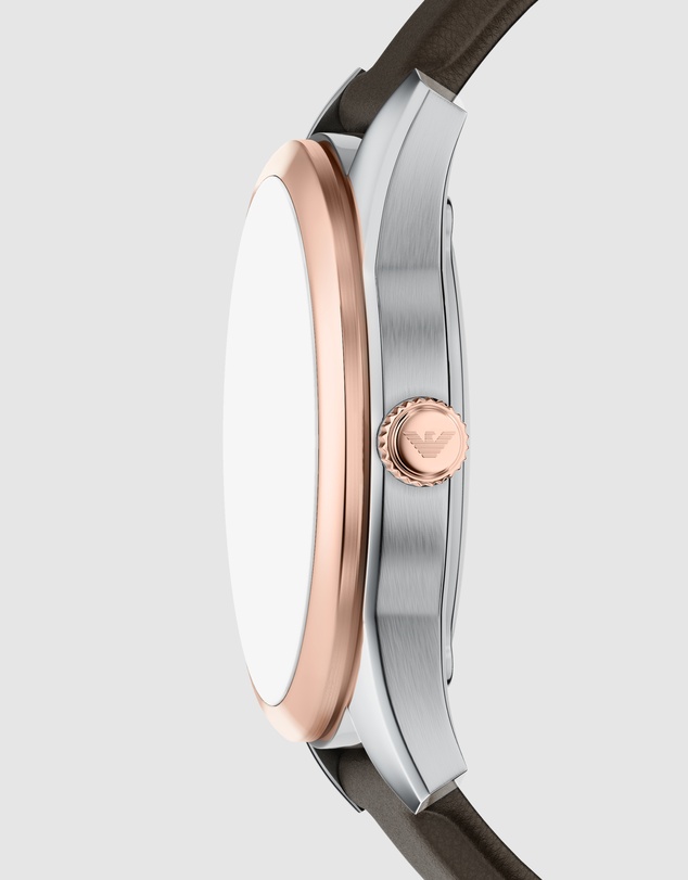 Emporio Armani - Brown Analogue Watch