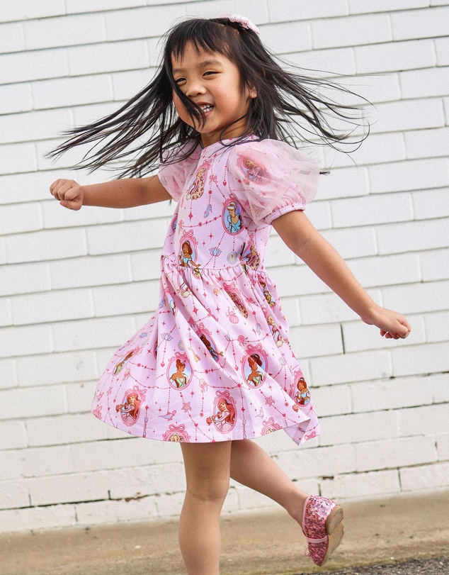 Rock Your Kid - Disney Princess Jersey Dress - ICONIC EXCLUSIVE