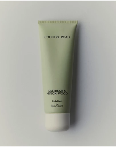 Country Road - Australian Made Saltbush & Hinoki Wood Body Balm 100ml