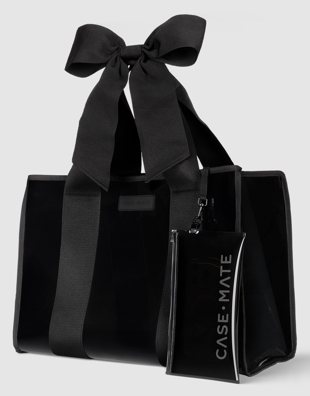 Case-Mate - Case-Mate Midnight Bow Tote w/ Phone Pouch
