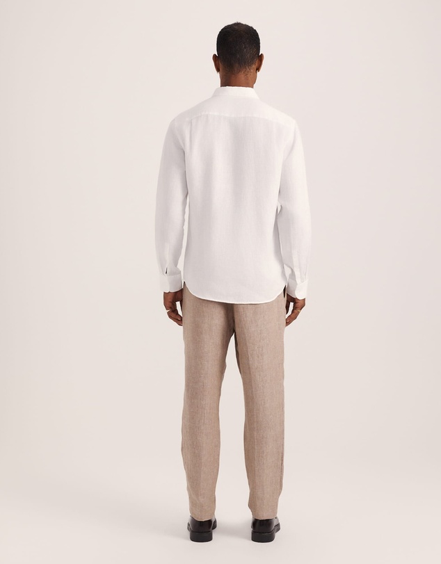 SABA - Anderson Long Sleeve Classic Linen Shirt