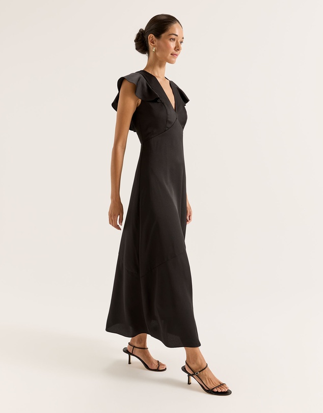 Review - Montreal Flounce Sleeve Dress