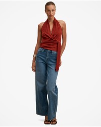 Forever New - Gianna Wrap Halter Neck Top