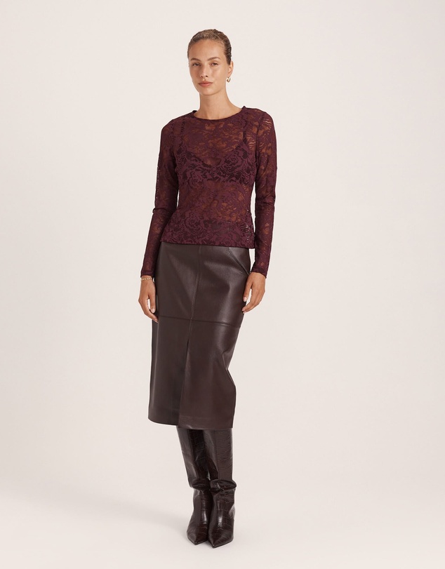 SABA - Stella Long Sleeve Lace Top