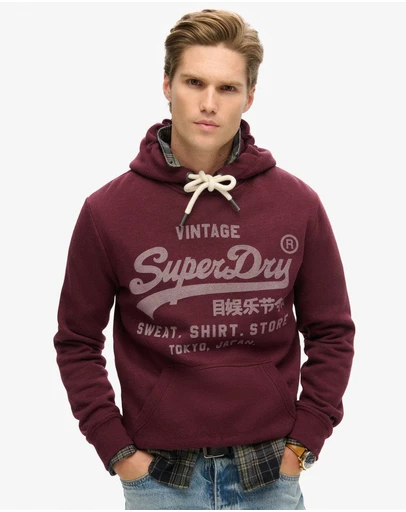 Superdry - Classic Vintage Logo Graphic Hoodie