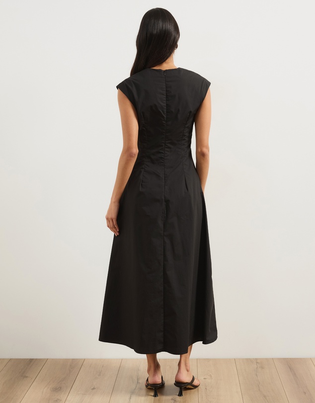 Atmos&Here - Lara Pintuck Midi Dress