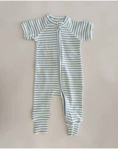Susukoshi - Zip Suit Short Sleeves With Pants