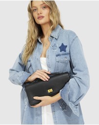 Belle & Bloom - Love Boat Leather Clutch Bag