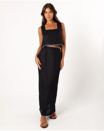 Petal & Pup - Odette Top - Black