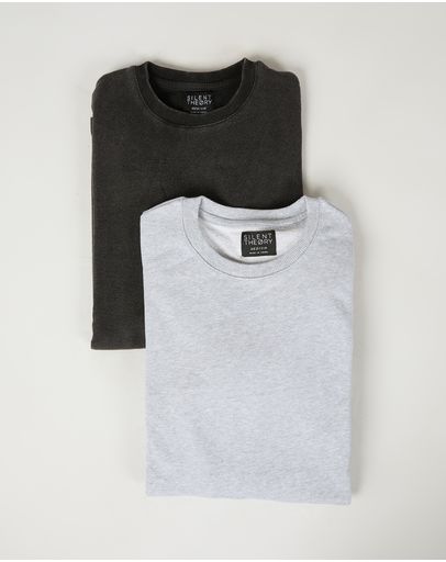 Washed Black & Grey Marle