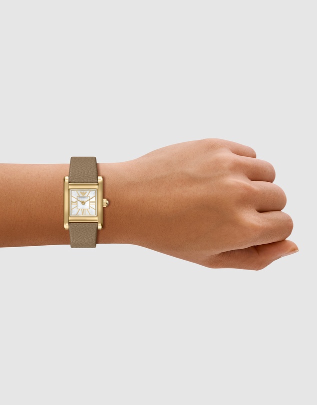 Emporio Armani - Brown Analogue Watch