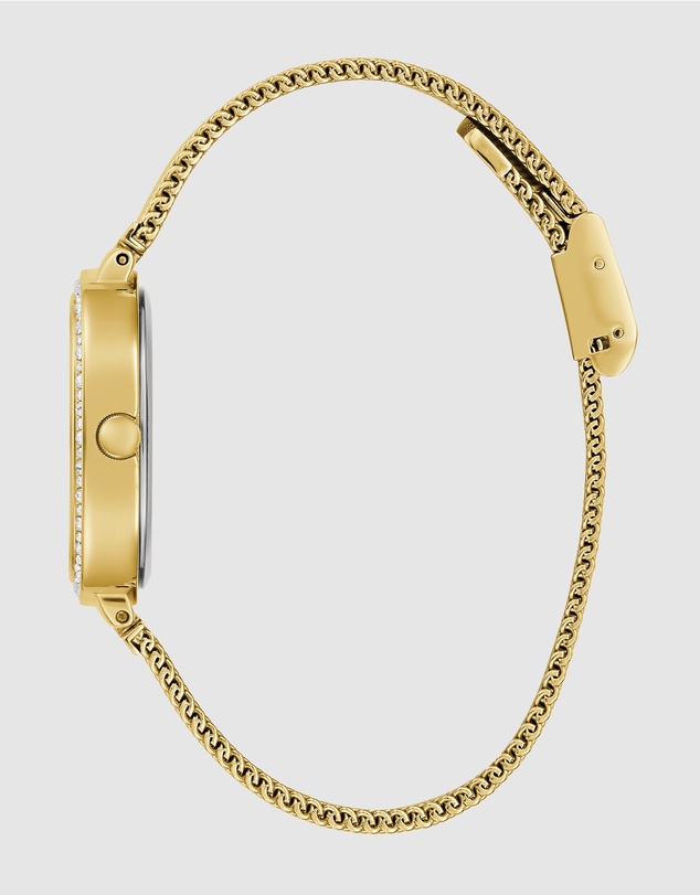 GUESS - Guess Ladies Gold Tone 32mm Analogue Watch