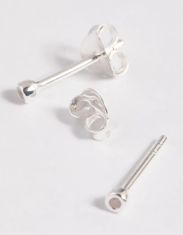 Lovisa - Sterling Silver Micro Stud Earrings