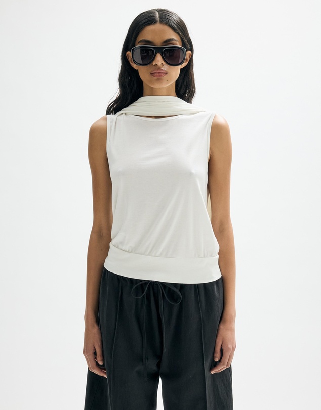 Minima Esenciales - Emra Scarf Tank Top