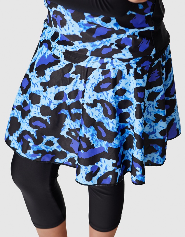 Modest Mermaid - Lucky Leopard girls swim set SPF50+