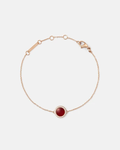 Daniel Wellington - Audrey Bracelet Red Agathe