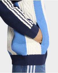 adidas Originals - ADIDAS ORIGINALS ARCHIVE CUTLINE KNIT TRACK TOP Womens
