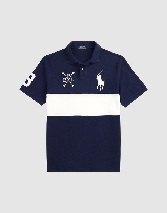 Polo Ralph Lauren - Custom Slim Fit Big Pony Mesh Polo Shirt