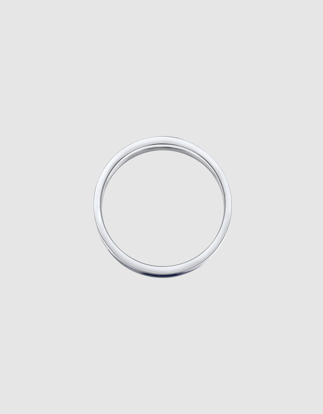 Kuzzoi - ICONIC EXCLUSIVE - Enamel Band Ring in 925 Sterling Silver