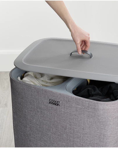 Joseph Joseph - Tota 90L Laundry Separation Basket (Grey)