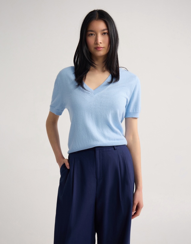 Oxford - Charlotte Cashmere Blend V-Neck
