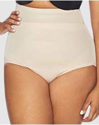 Naomi & Nicole - Unbelievable Comfort® Plus Size Ultra-High Waist Shaping Brief