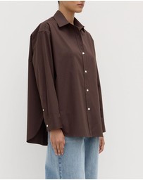 Assembly Label - Marigold Poplin Long Sleeve Shirt