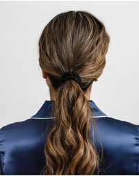 SILK MAGNOLIA - Pure Silk Scrunchie